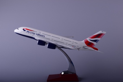 Airbus A380 British Airways модель самолета 